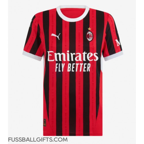 AC Milan Fußballbekleidung Heimtrikot Damen 2024-25 Kurzarm